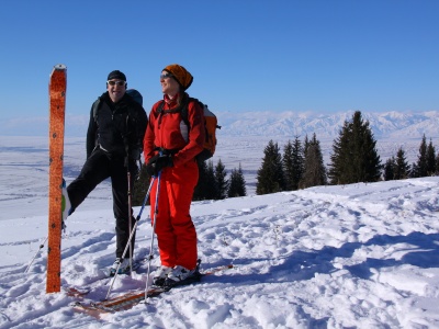 Скитур в Иссык-Кульской области